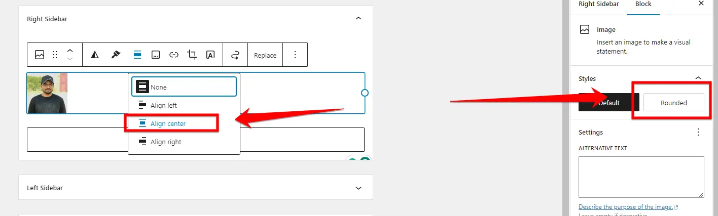 Making Adjustment To Image